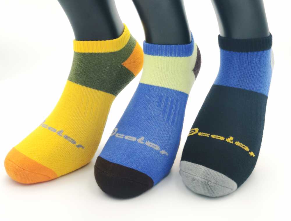 Acolor 全棉機能專業慢跑襪 <3雙特惠入>